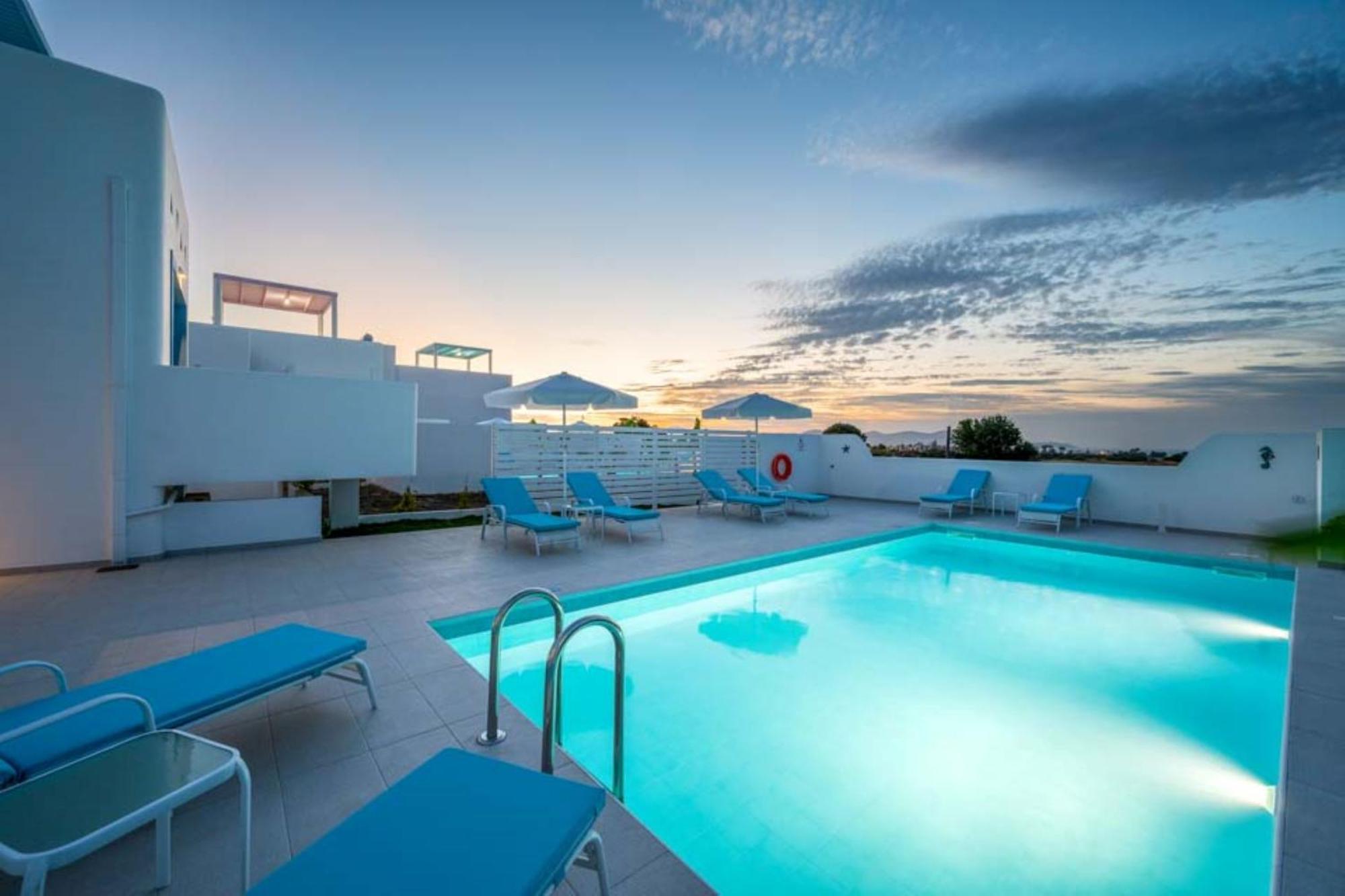 Xenos Villa 6 With A Private Pool Near The Sea Tigaki Zewnętrze zdjęcie