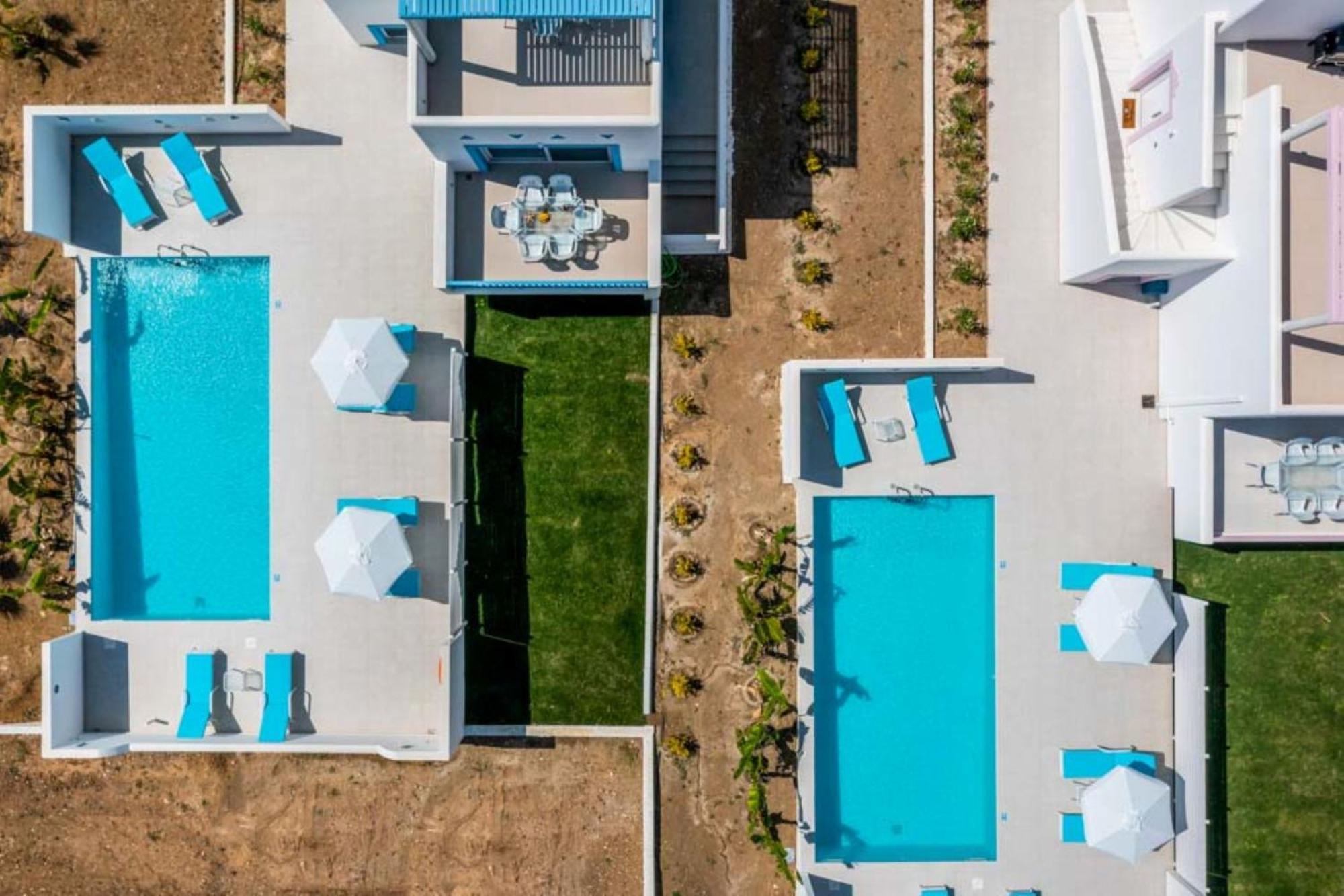 Xenos Villa 6 With A Private Pool Near The Sea Tigaki Zewnętrze zdjęcie